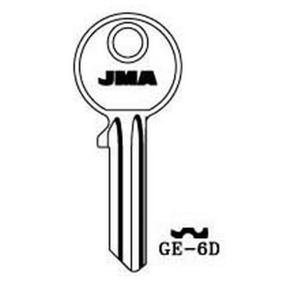 JMA GE 6D Cylinder Key Blank For GEGE JMA UK