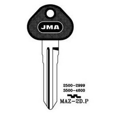 JMA MAZ 2D P Plastic Top Key Blank For Mazda JMA UK