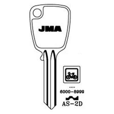 Jma As D Cylinder Key Blank For Assa Jma Uk