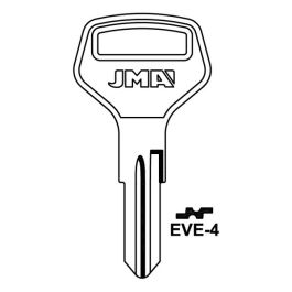 JMA EVE 4 Cylinder Key Blank For Evergood JMA UK