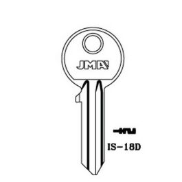 JMA IS 18D Cylinder Key Blank For Iseo JMA UK