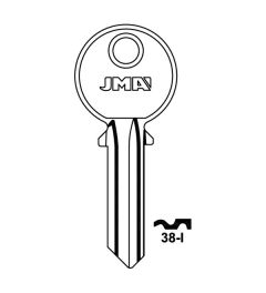 JUWEL/ Schlüsselrohling /Keyblanks 3 X  JW-45G JMA/ EREEBI 1J4 