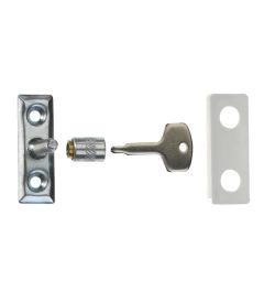 4 In Pack CHUBB Chubb  8K118 Window Lock for Side or Top Hinged Wood Framed Windows 