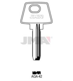 JMA Dimple Key Blank AGA-42 for AGA®