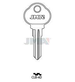 JMA CLB-4D Cylinder Key Blank for Club®