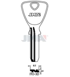 JMA ITO-3D Dimple Key Blank for Ito®