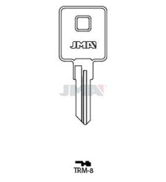 JMA TRM-8 Cylinder Key Blank for Trimark®