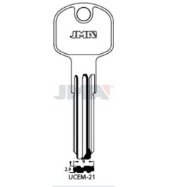 OFFER-JMA Dimple Key Blank - UCEM-21 for UCEM®