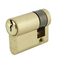 Maxus 45mm Single Euro Cylinder - Brass