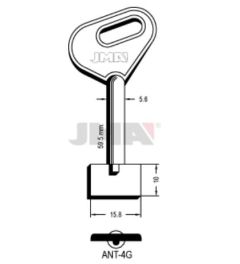 JMA ANT-4G Safe Blank for Antonioli®