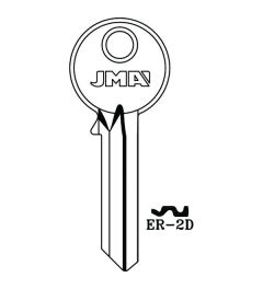 JMA ER-2D Cylinder Key Blank (50 Plus 5) for ERA®