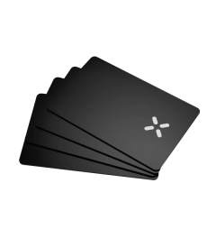 BLACK X - NFC Card 4-Pack 