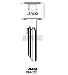 JMA PFA-25D Cylinder Key Blank for Pfaffenhain®