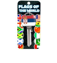 U-6D F63 Flag Cool Keys - 'Serbia'