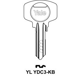 YDC3 Fortify Genuine Key Blank for Yale® - JMA UK